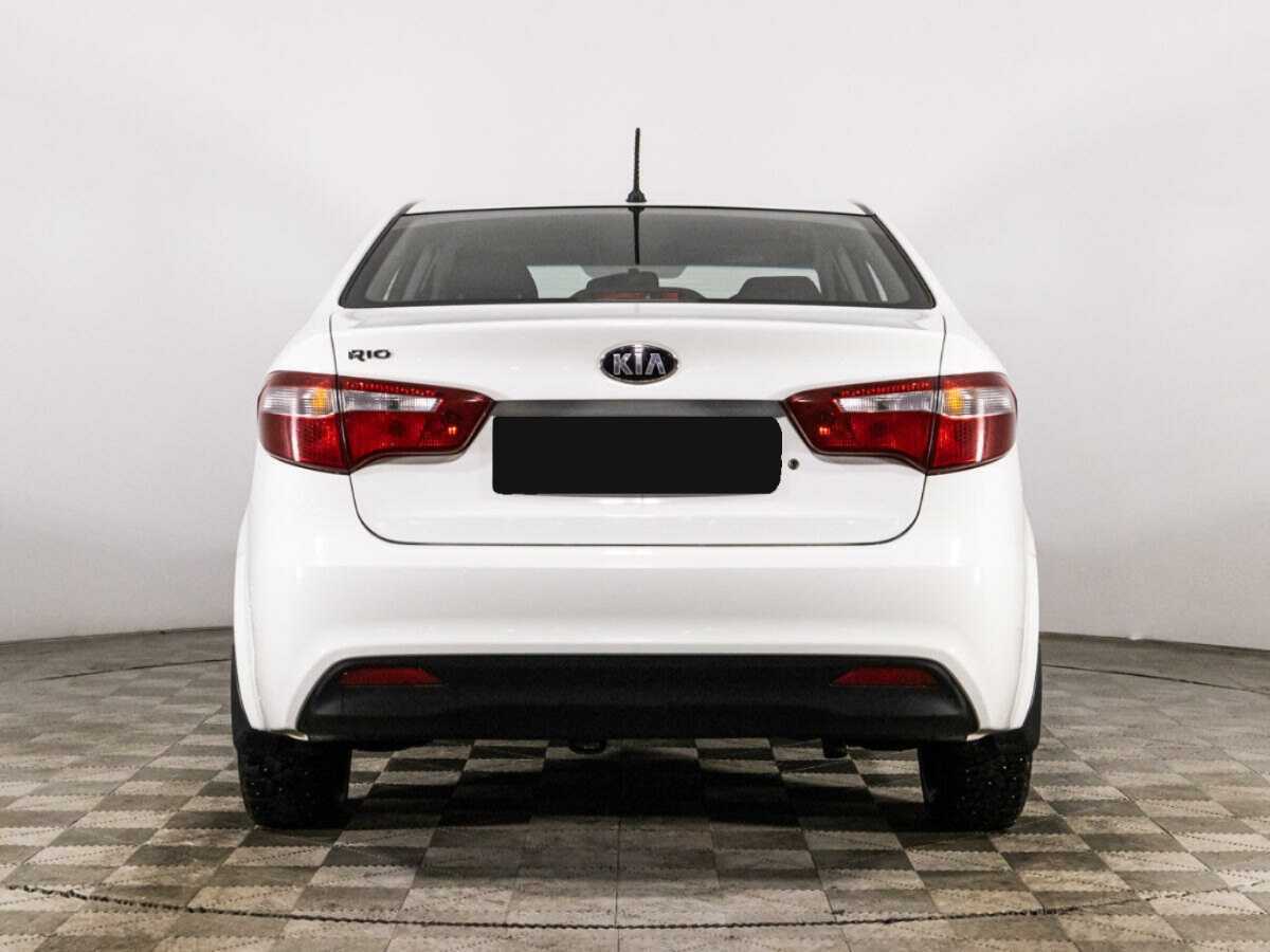Kia Rio, 2014 Фото №6