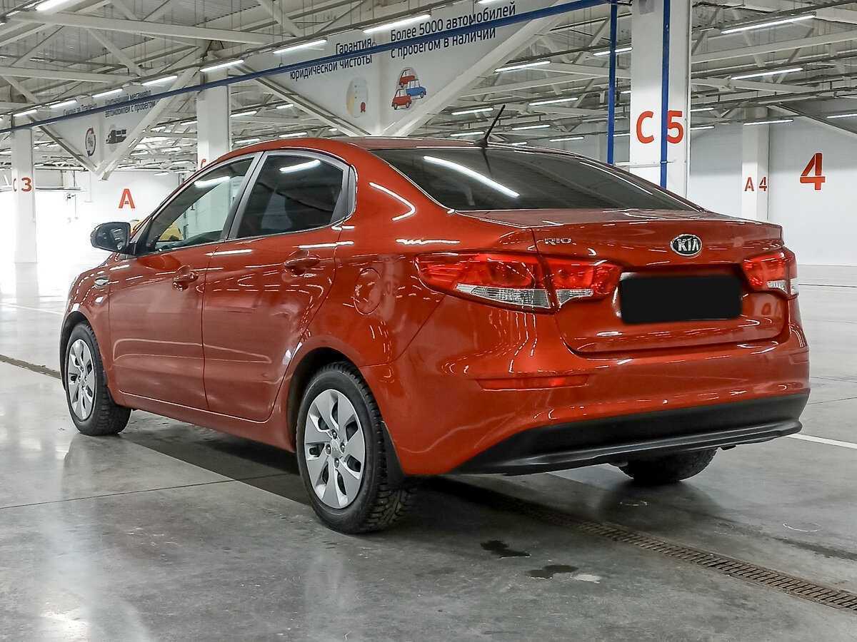 Kia Rio, 2015 Фото №7