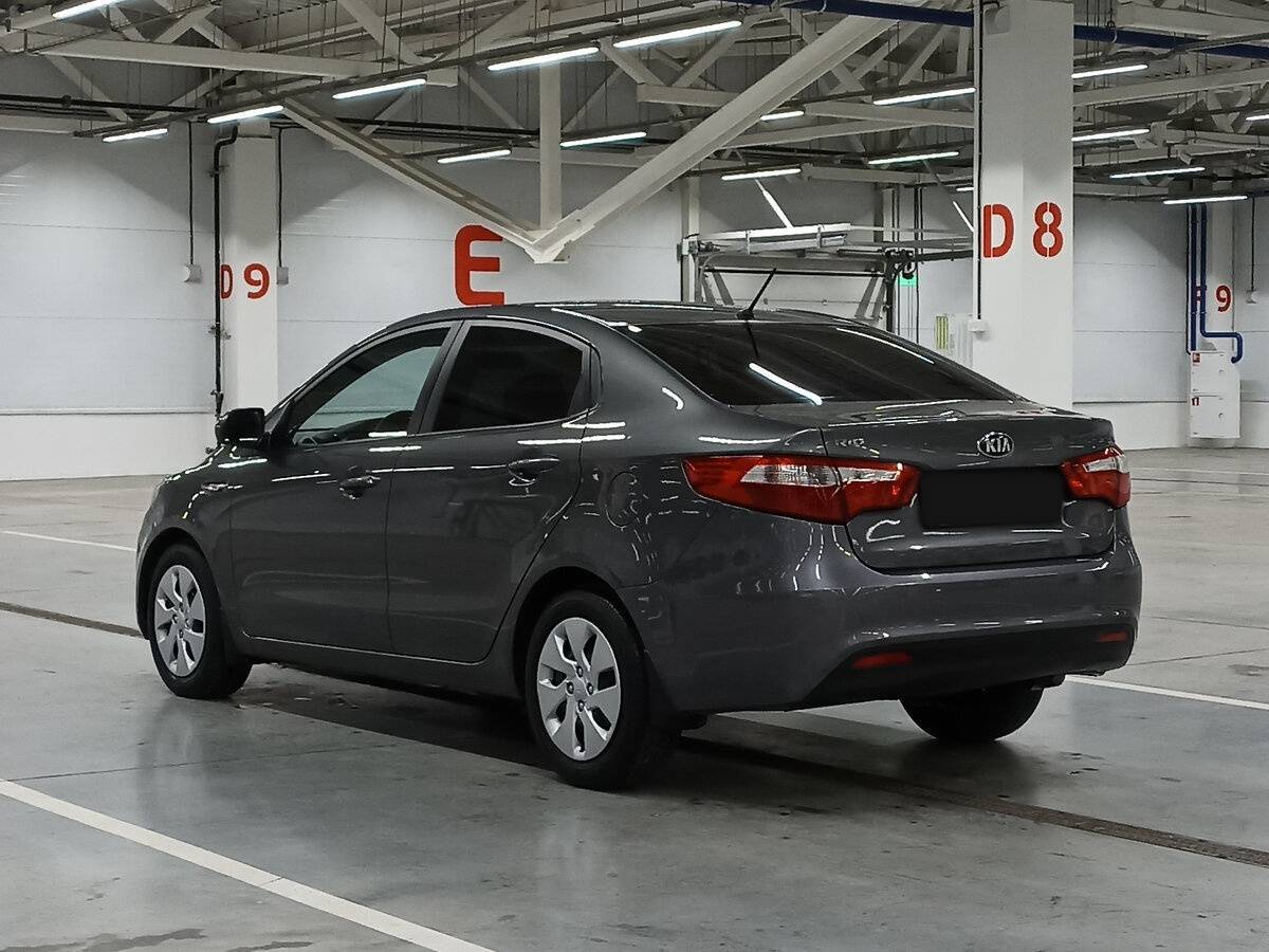 Kia Rio 5-speed, 2013 Фото №7