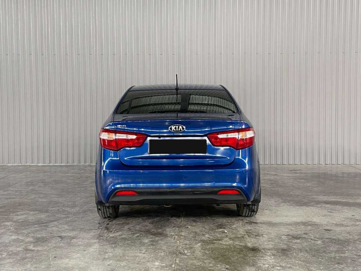 Kia Rio 5-speed, 2013 Фото №6
