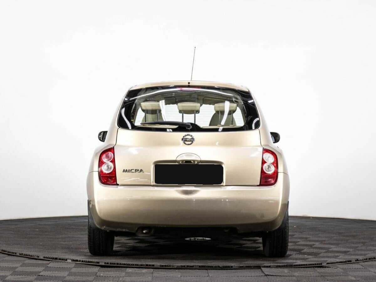 Nissan Micra, 2005 Фото №5