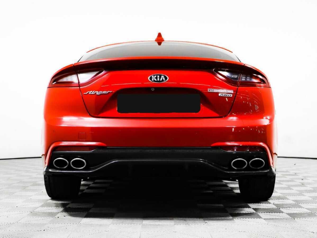 Kia Stinger, 2018 Фото №6