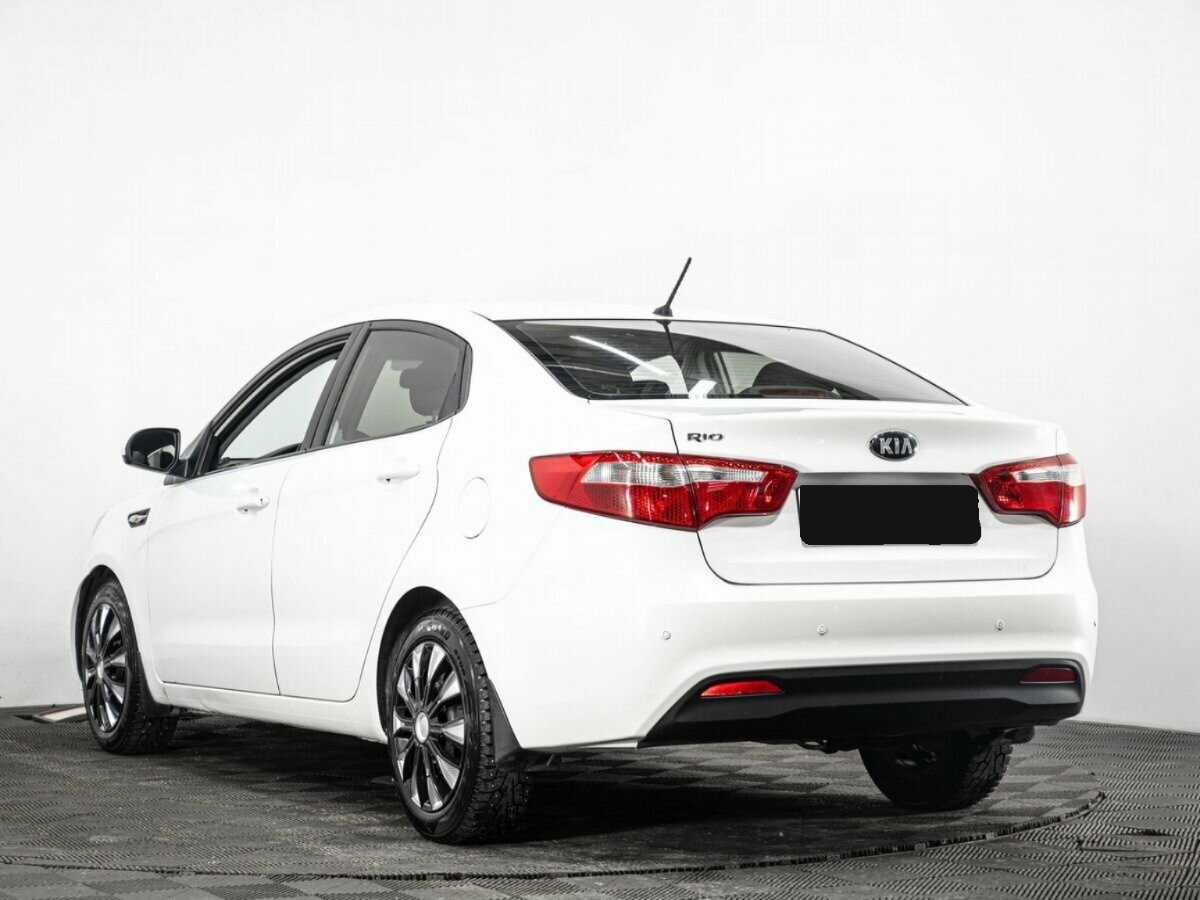 Kia Rio 4-speed, 2013 Фото №6