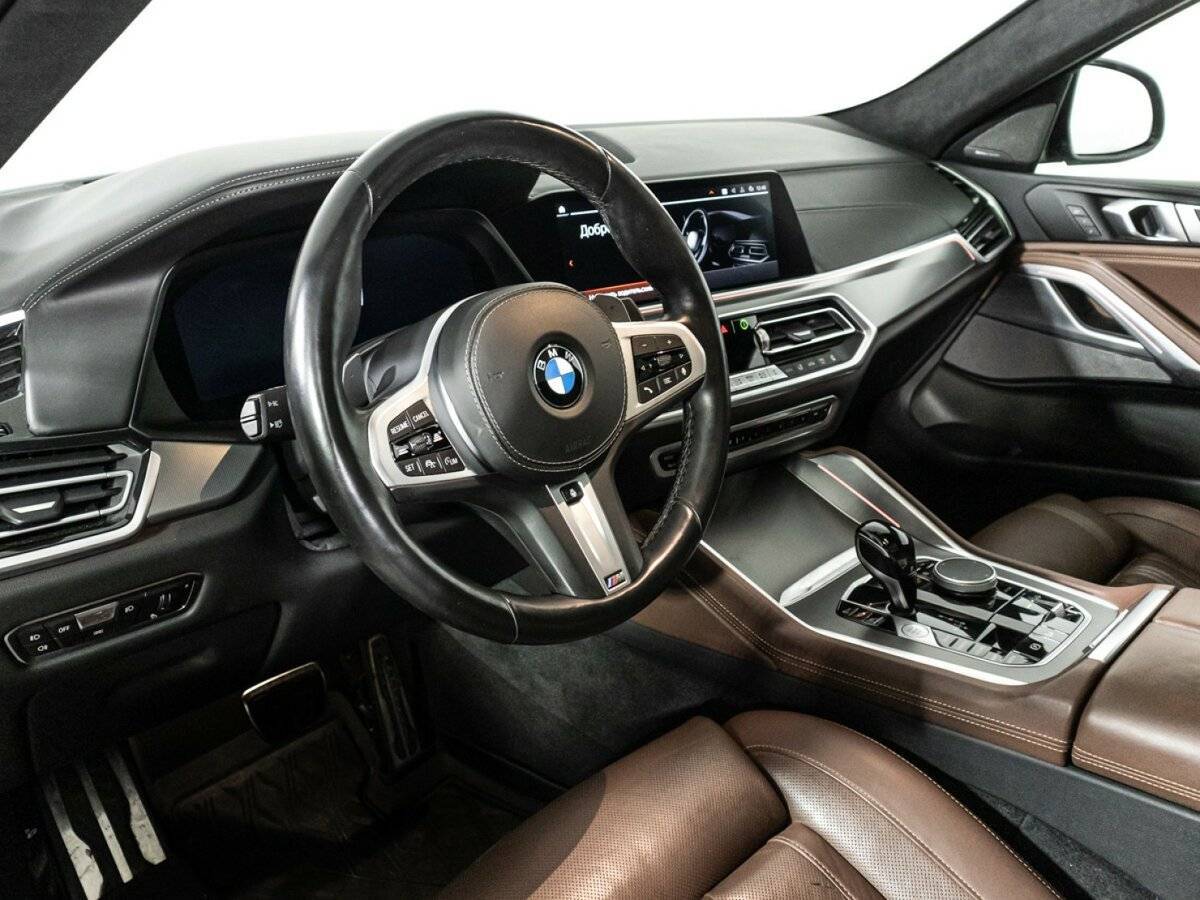 BMW X6 40d, 2021 Фото №11