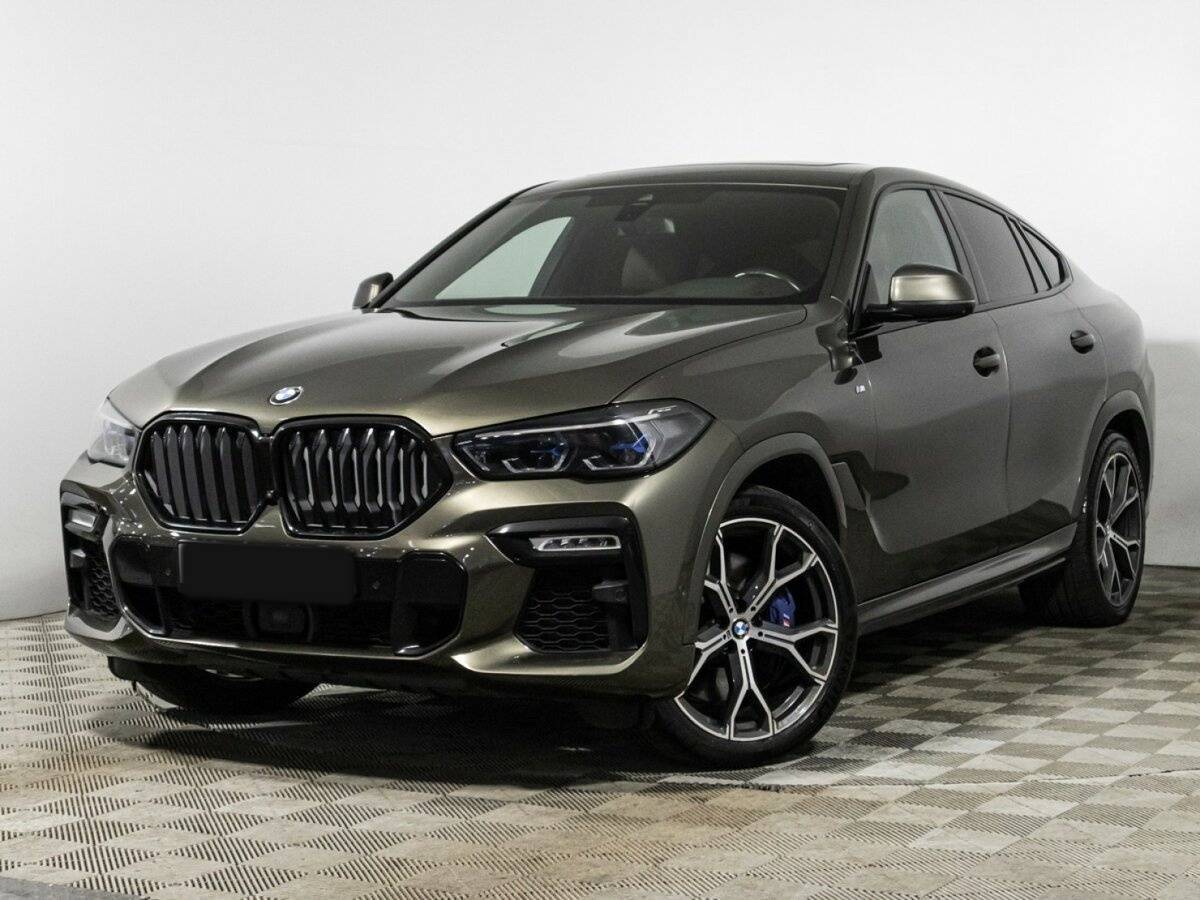 BMW X6 40d, 2021 - 100 681 км. | Фото №1